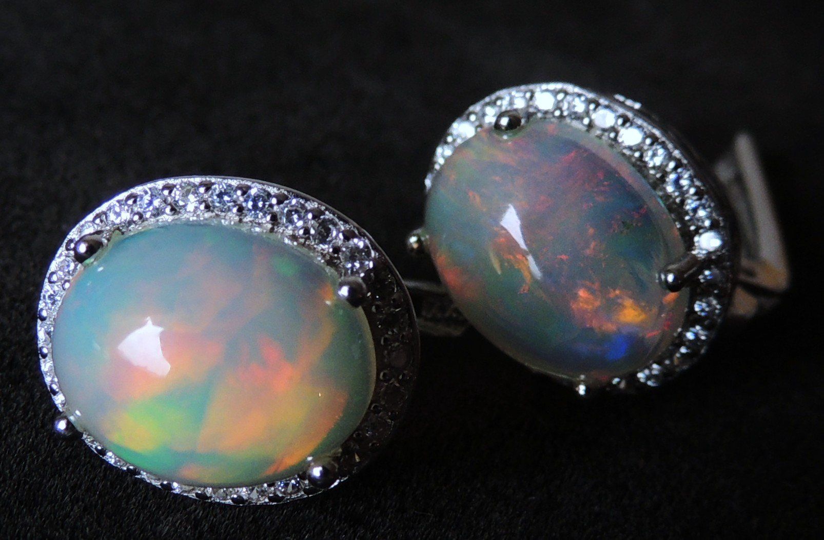 Orecchini pendenti & Orecchini a lobo: Opal Silber 925 Ohrringe – Nuovo e nell'imballaggio originale da Waldenburg venduto da schaller707 6