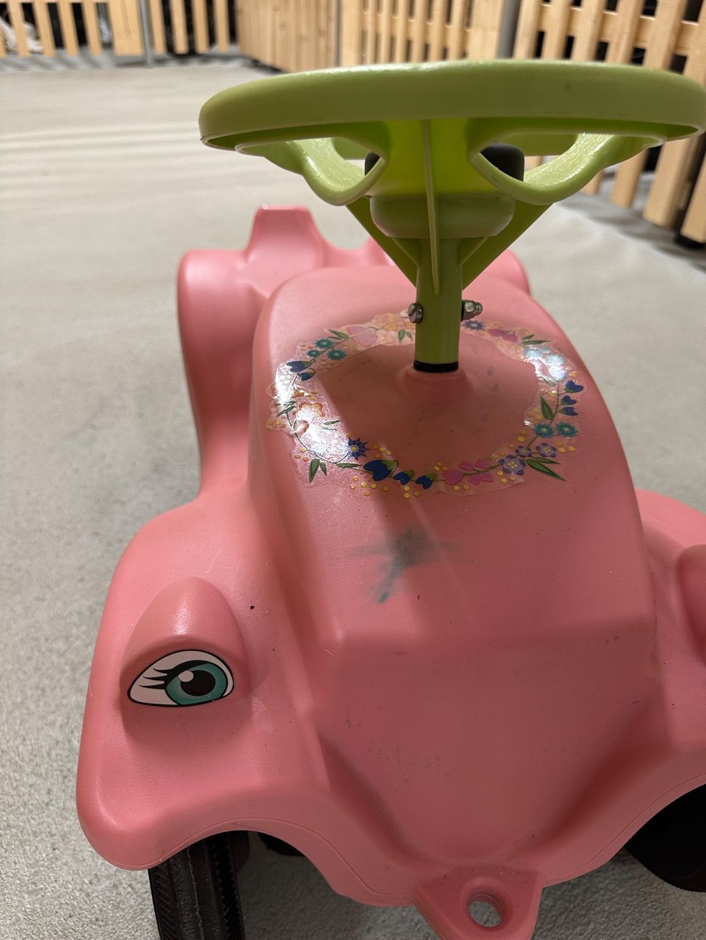 Big Veicoli per bambini: Bobby-Car Pink inkl. Whisper Wheels – Usato da Zürich venduto da wallE01 2