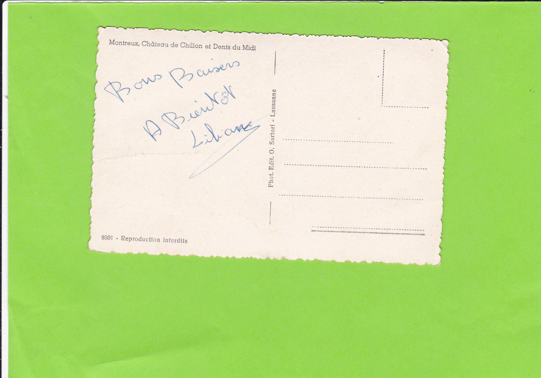 Cartoline postali: Chillon – Usato da St. Peterzell venduto da neckertal 1