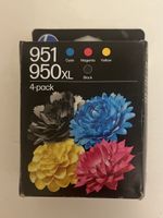 HP 950/951XL Tintenpatronen 4er Pack neu