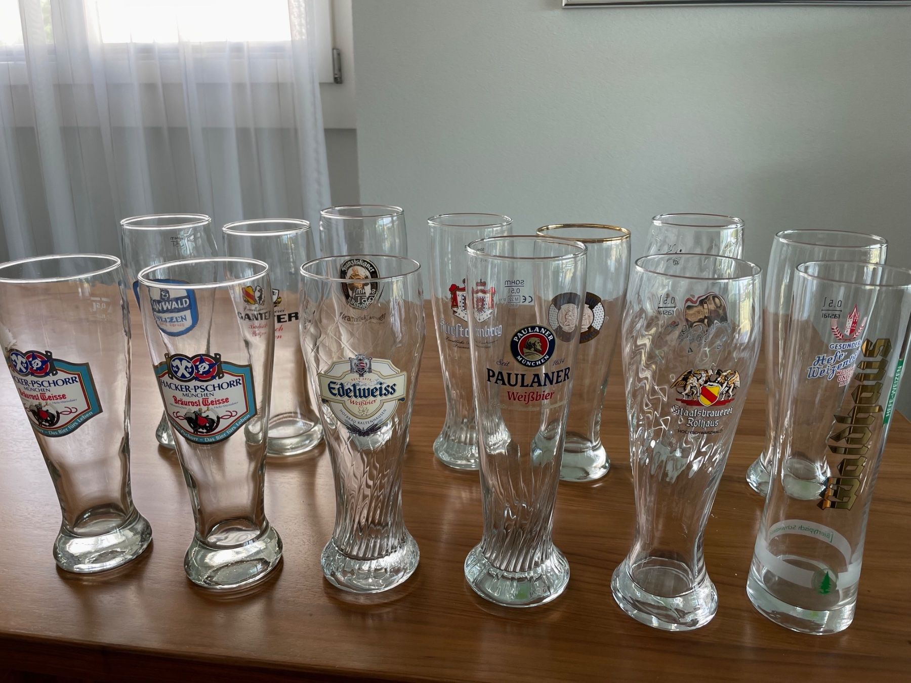 Verres: 13 Weizenbiergläser – D'occasion à Oberwil BL par sut_k99k 2