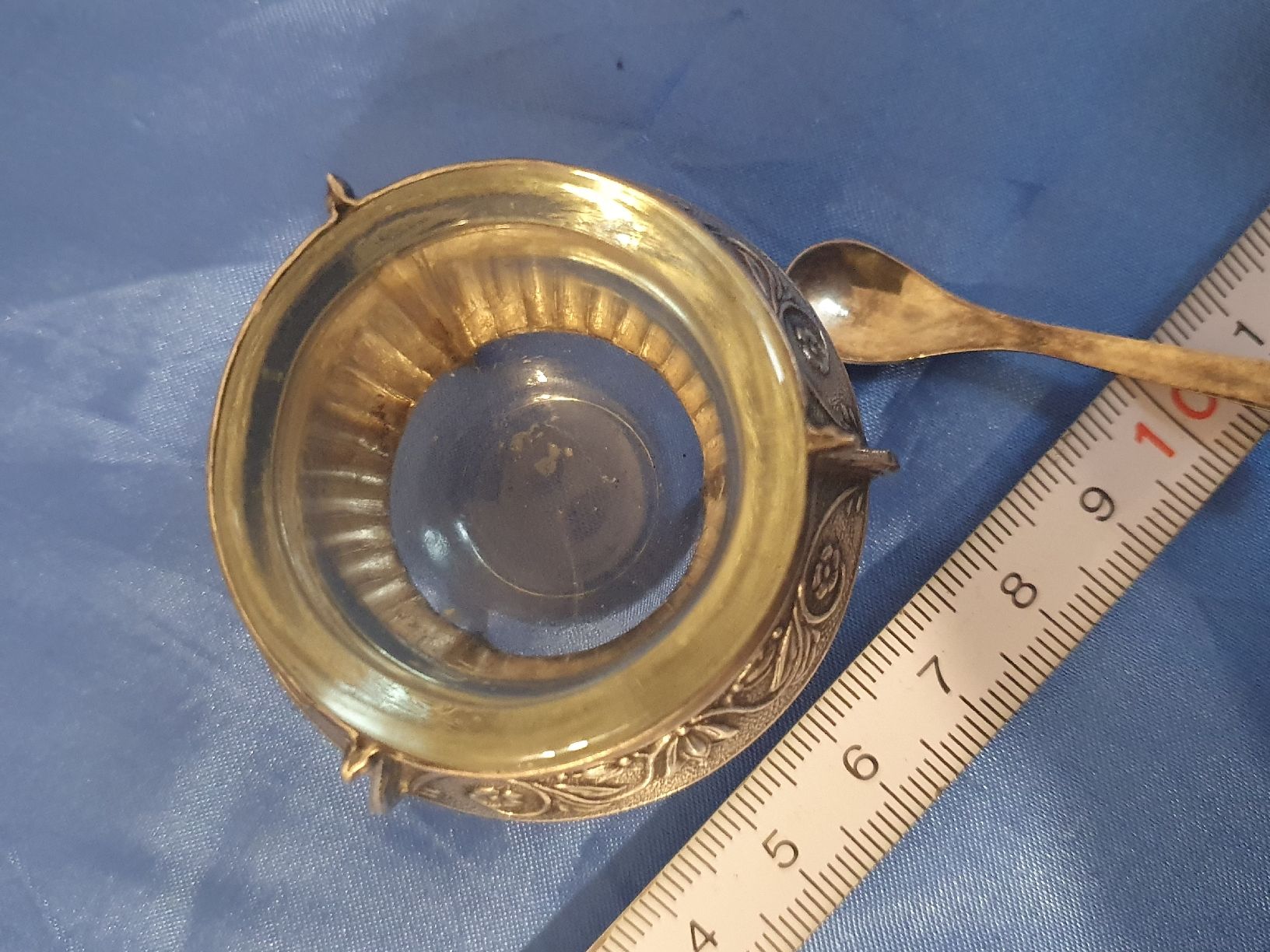 Gläser: Saliere Antik Glas Silber – Gebraucht aus Russikon von eunicetungol 2