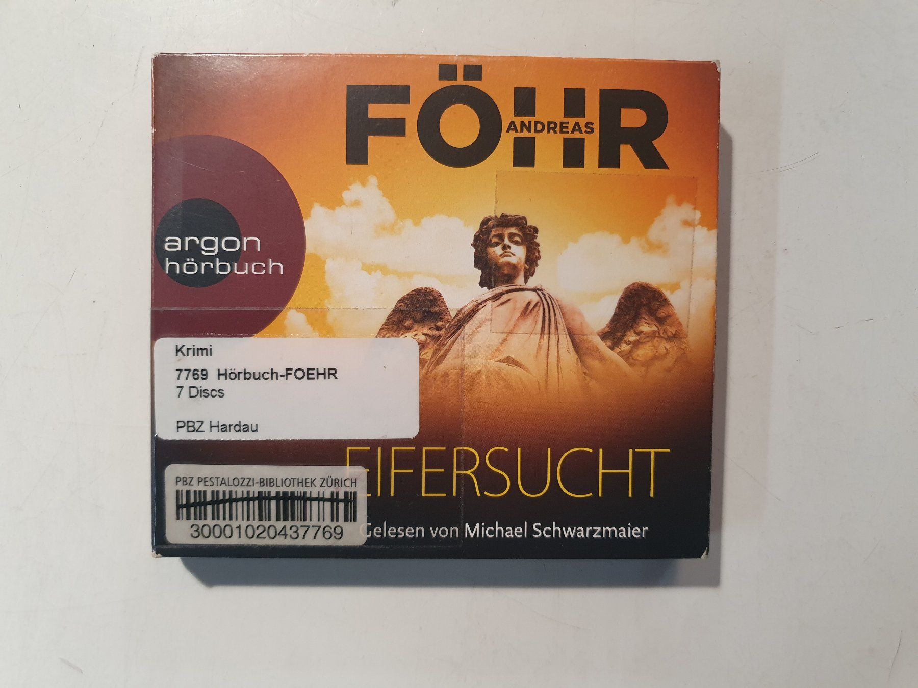 Audiolibri: Hörbuch Andreas Föhr - Eifersucht – Usato da Zürich venduto da loosebone