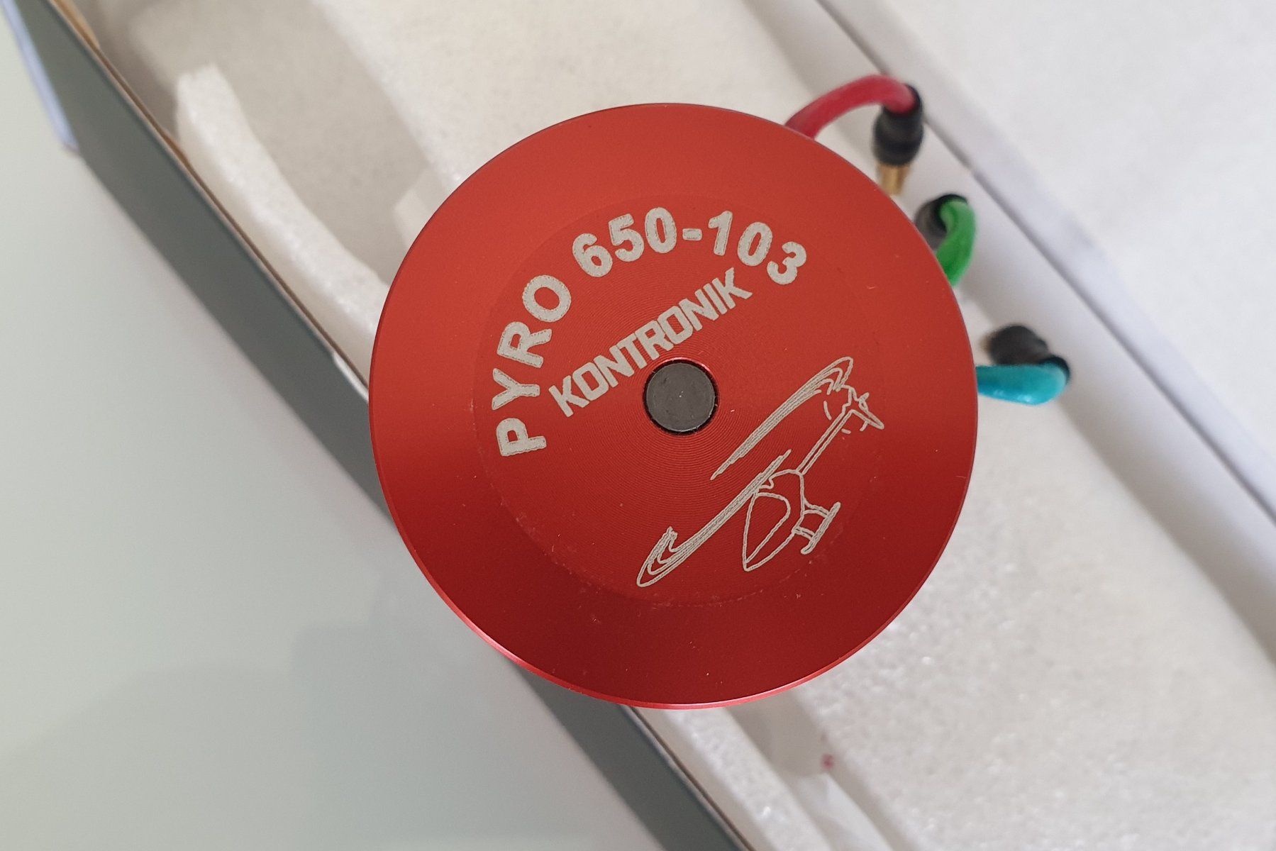 Kontronik Motori: KONTRONIK PYRO 650-103 1030KV – Nuovo (secondo la descrizione) da Ohmstal venduto da p-51d 2