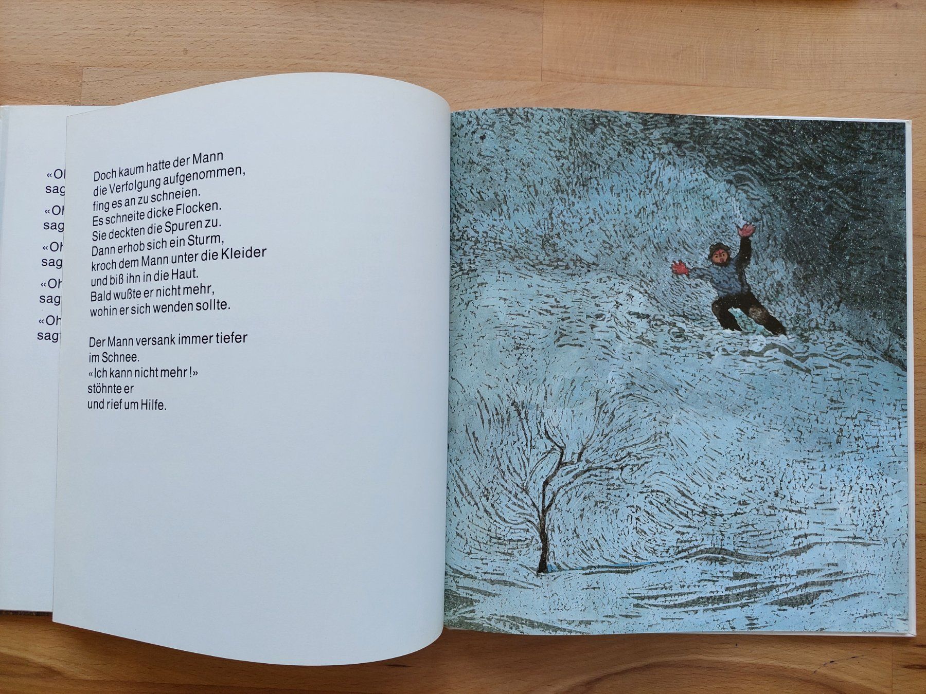 Livres: Eine Wintergeschichte - Max Bolliger / Beatrix Schären – D'occasion à Obfelden par Foto_Bild_Kunst_Buch 5
