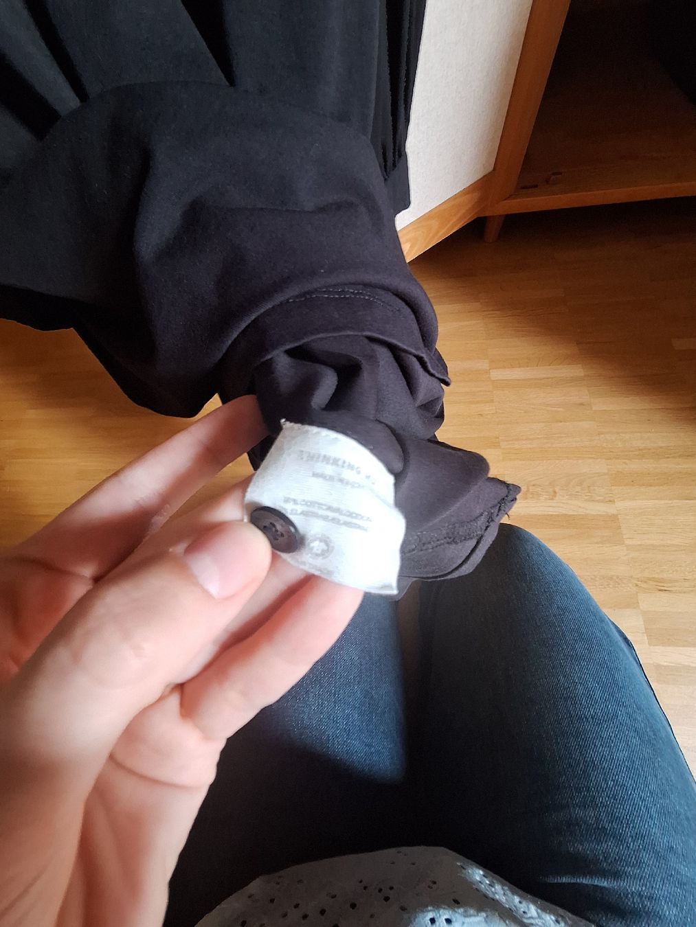 Thinking Mu Vestiti: Thinking Mu schwarzes Kleid Gr. XS – Usato da Riehen venduto da Mamestra 3