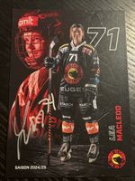 Signierte Sammelkarte Lea Macleod SCB Saison 2024/25