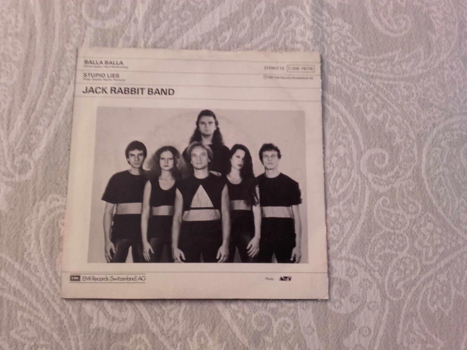 Dischi in vinile: Jack Rabbit Band "Balla Balla" 1981 – Usato da Sempach venduto da Allmusic 1