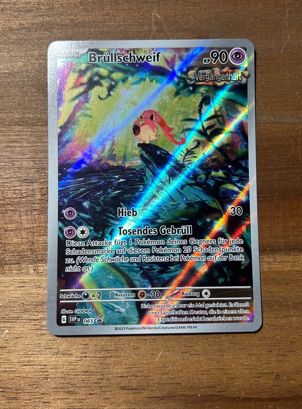 Pokémon Sammelbilder & Trading cards: Pokémon Karte Brüllschweif – Gebraucht aus Schötz von Jekyll666