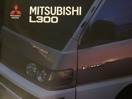 Mitsubishi L300 Verkaufsprospekt 24+8 Seiten Februar 1991