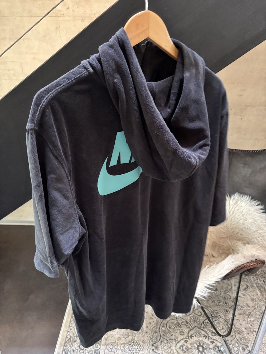 Nike Maglioni & Felpe: Nike Pullover Velour Zipper Hoodie Size L Dark Grey – Nuovo (secondo la descrizione) da La Chaux-de-Fonds venduto da joa_jk5g 1