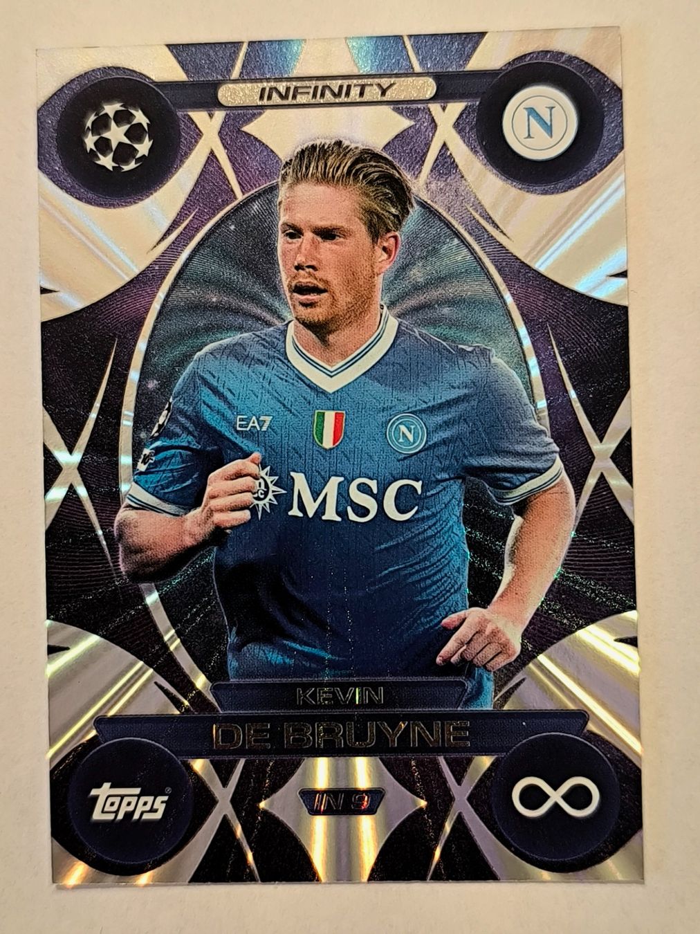 Topps Carte collezionabili: Topps Match Attax Extra 25/26 - Infinity - De Bruyne- IN9 – Usato da Zürich venduto da manito89