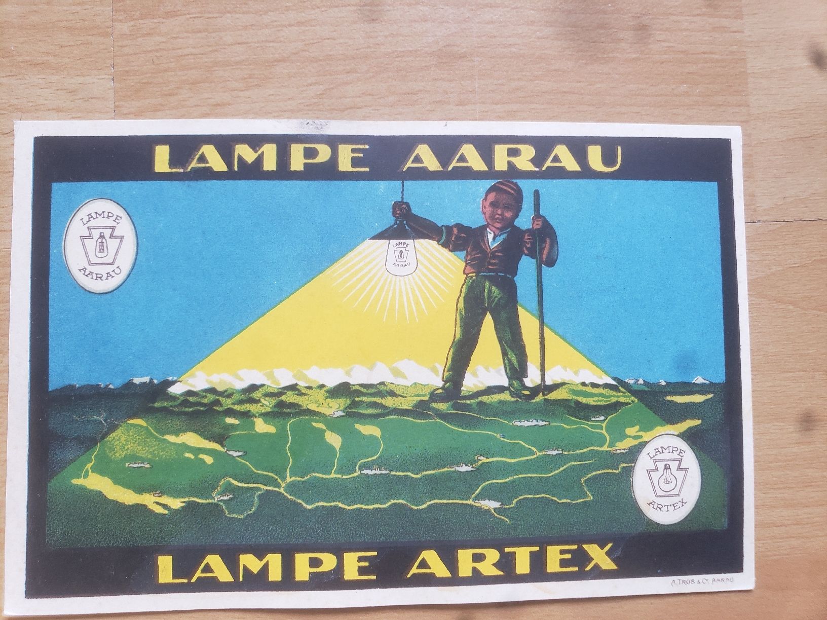 Ansichtskarten: carte postale publicitaire – Neu (gemäss Beschreibung) aus Confignon von gab_xz5d