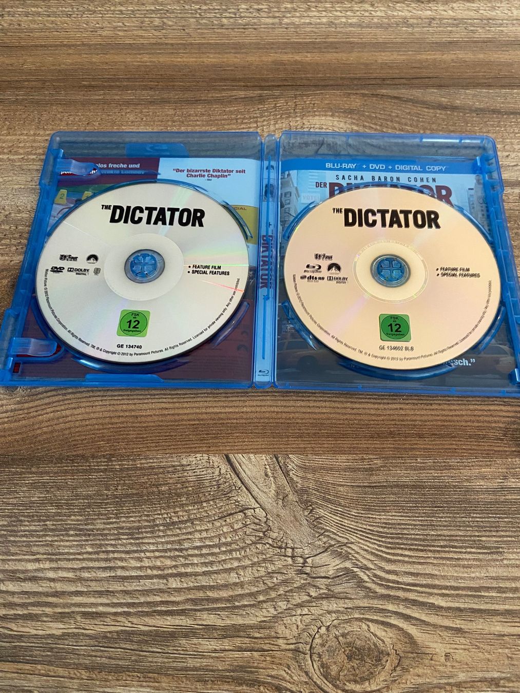 Tutti i DVDs: Der Diktator Blu-ray in Top Zustand! – Usato da Hasle LU venduto da P89erni01 2
