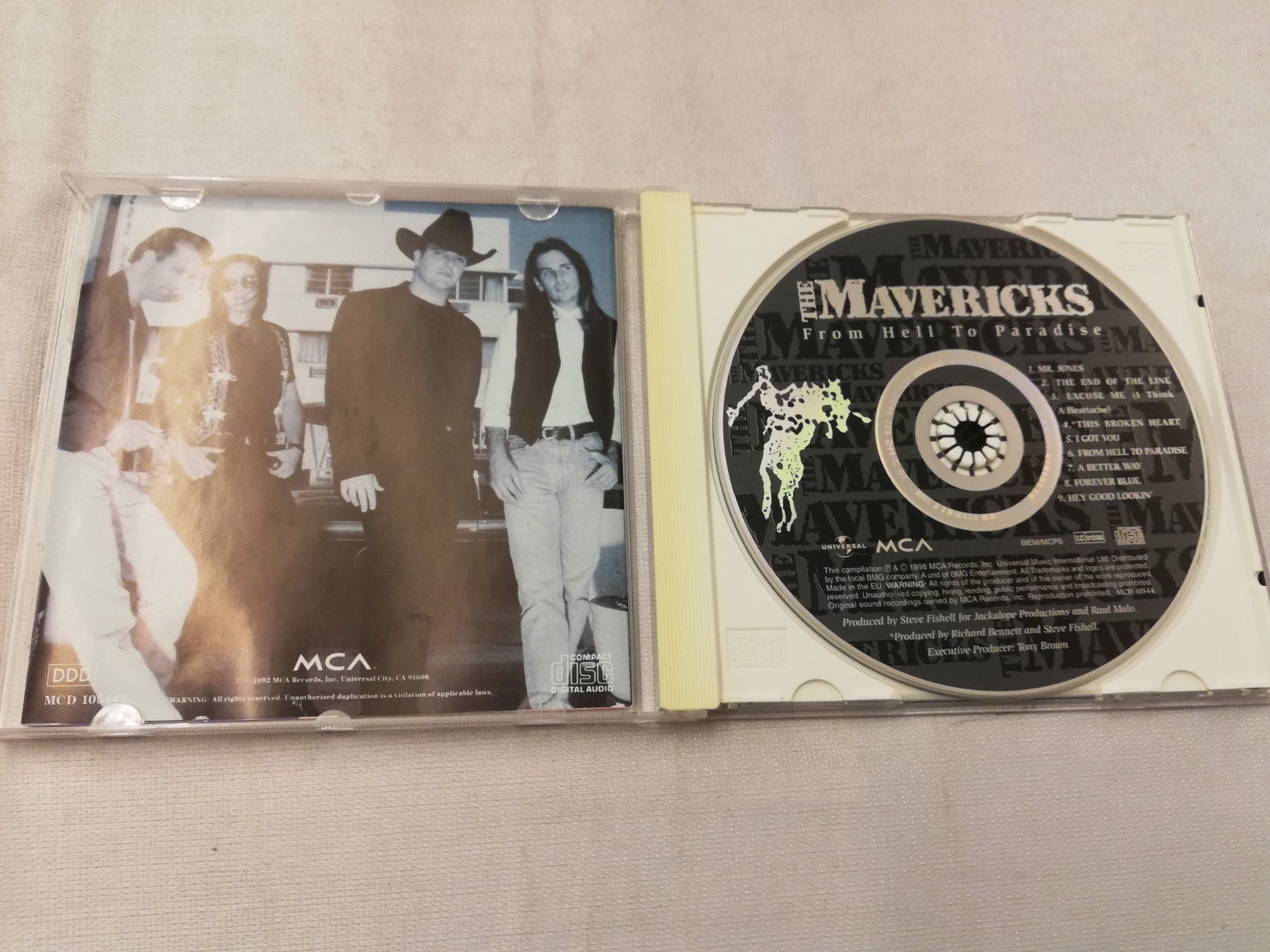 CDs: THE MAVERICKS - FROM HELL TO PARADISE – Gebraucht aus Bern von Vinylsound.ch 2