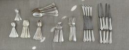 Jezler La Suisse Silberservice 8 Stk pro Besteck
