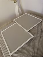 2er Set Bilderrahmen, weiss, neuwertig, 50x50 cm, Top!
