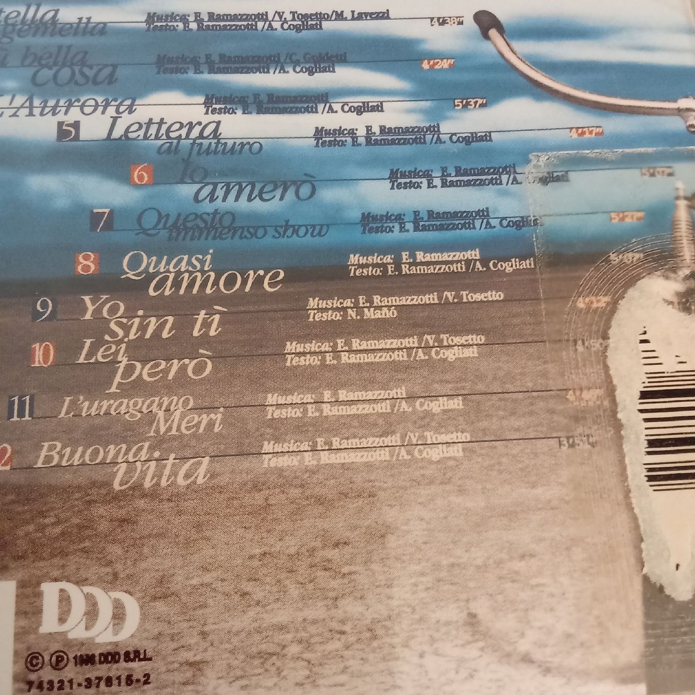 CD: Eros Ramazzotti – Usato da Liebefeld venduto da CD-Urs 1