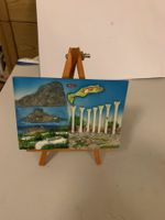 Kos Souvenir auf Staffelei, Griechenland Deko, Sammler 49