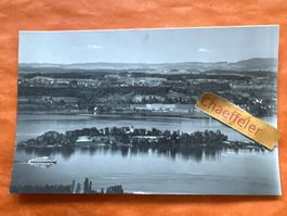 Alte Ansichtskarte Zürichsee Insel Ufenau Rapperswil 🏞️ ...