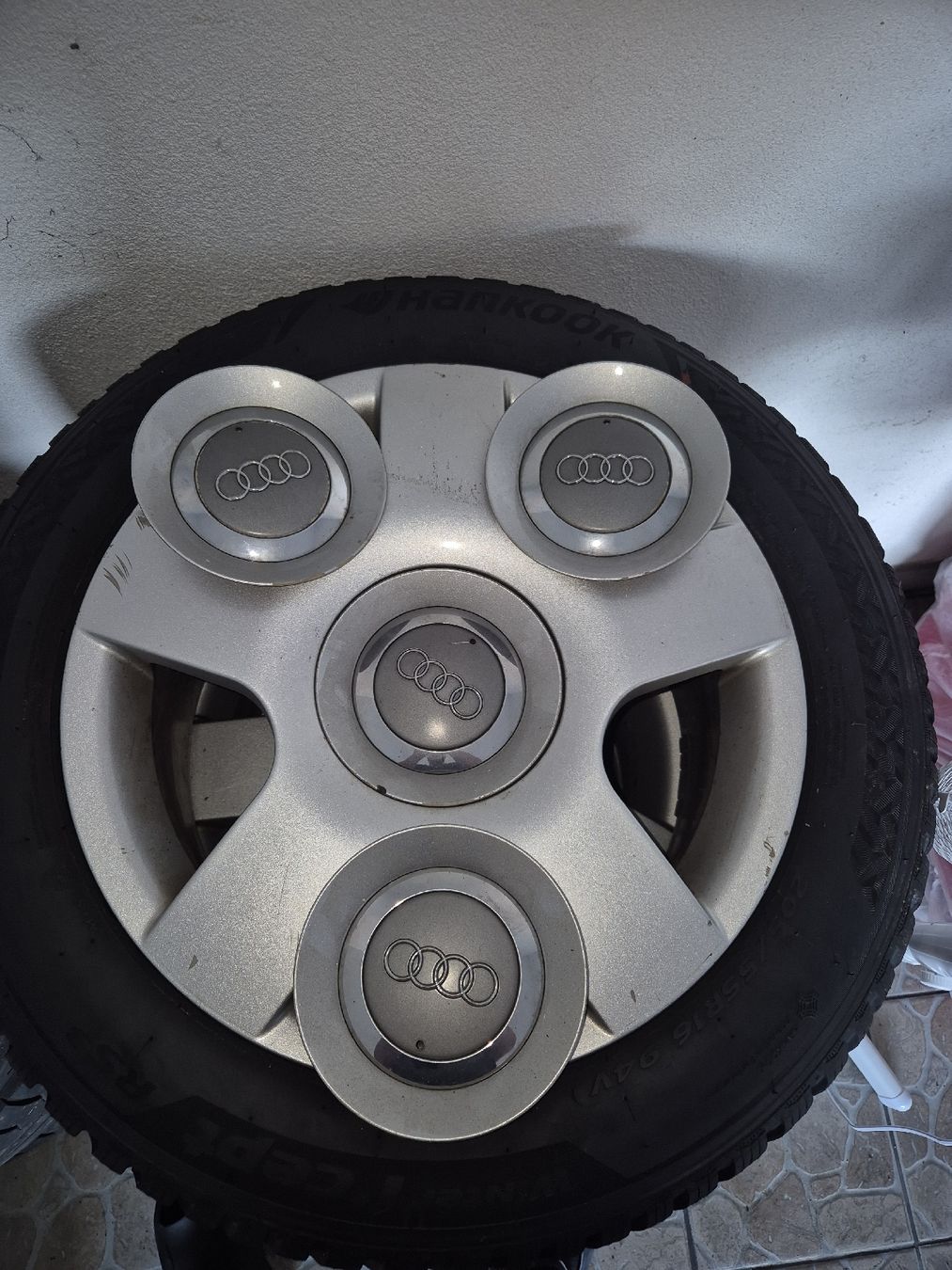 Audi Pneumatici & Ruote complete: roues hiver Audi A4 5x112 – Usato da Courtemaîche venduto da Jon.bps 4