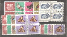 PJ  1952(ohne 20 Rp.)+1953 B/4 + 1952 Serie