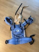 Babytrage blau/beige 