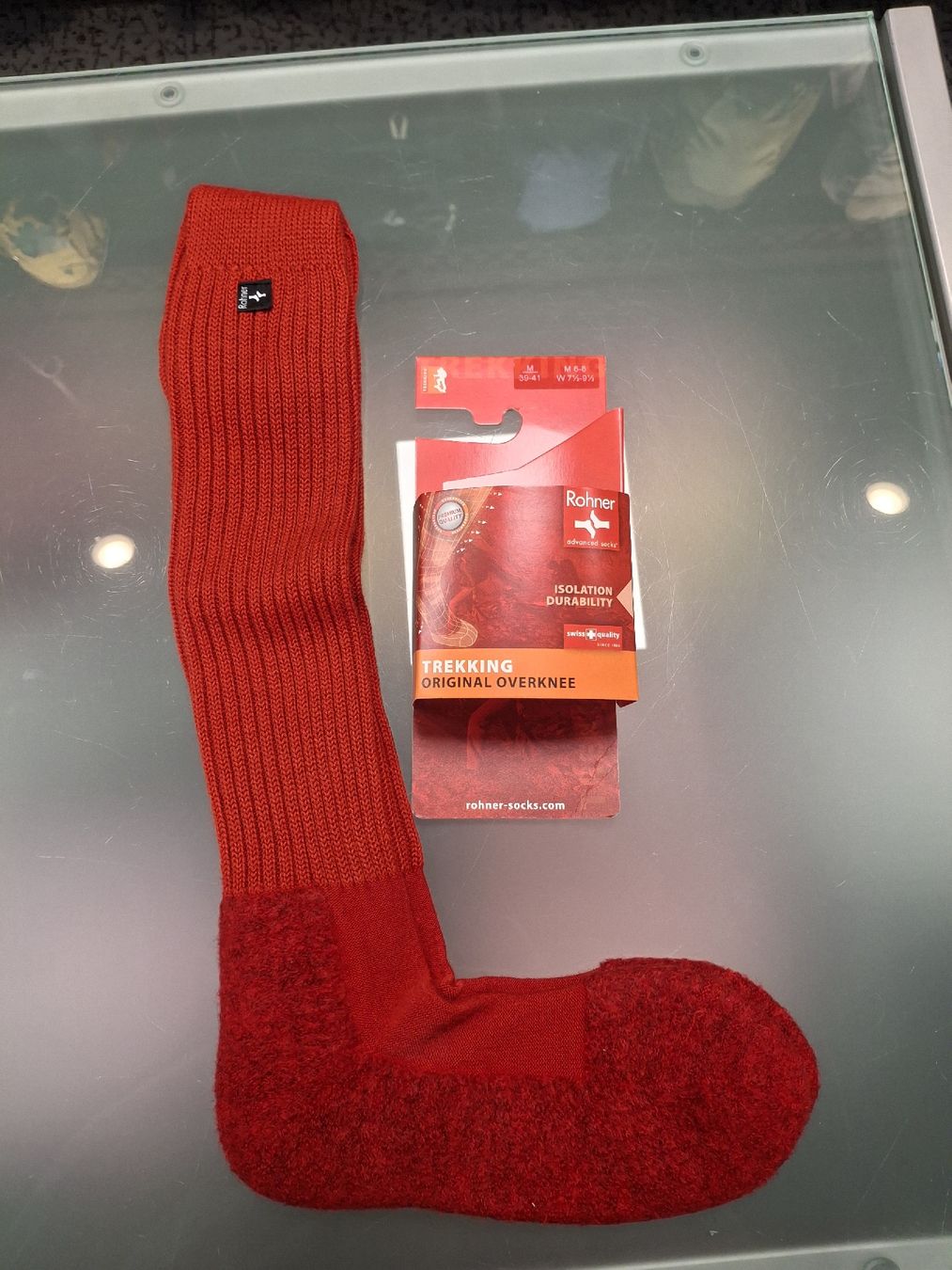 Rohner Calze: Original Overknee Wandersocke Rohner – Nuovo e nell'imballaggio originale da Adelboden venduto da oestersport 1