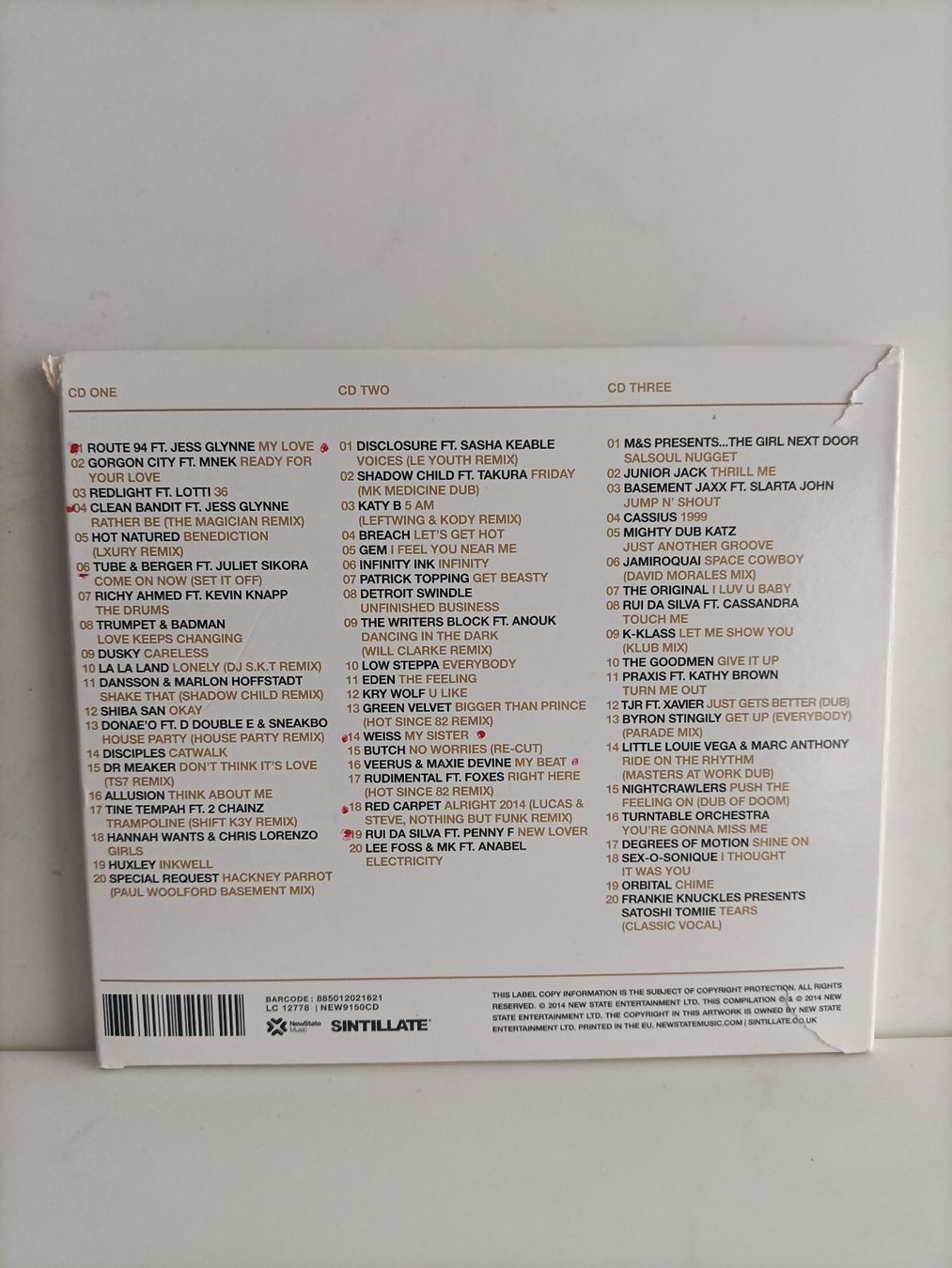 CDs: 3 CD Sintillate Marbella 2014 – Gebraucht aus crans montana von AB3963 1