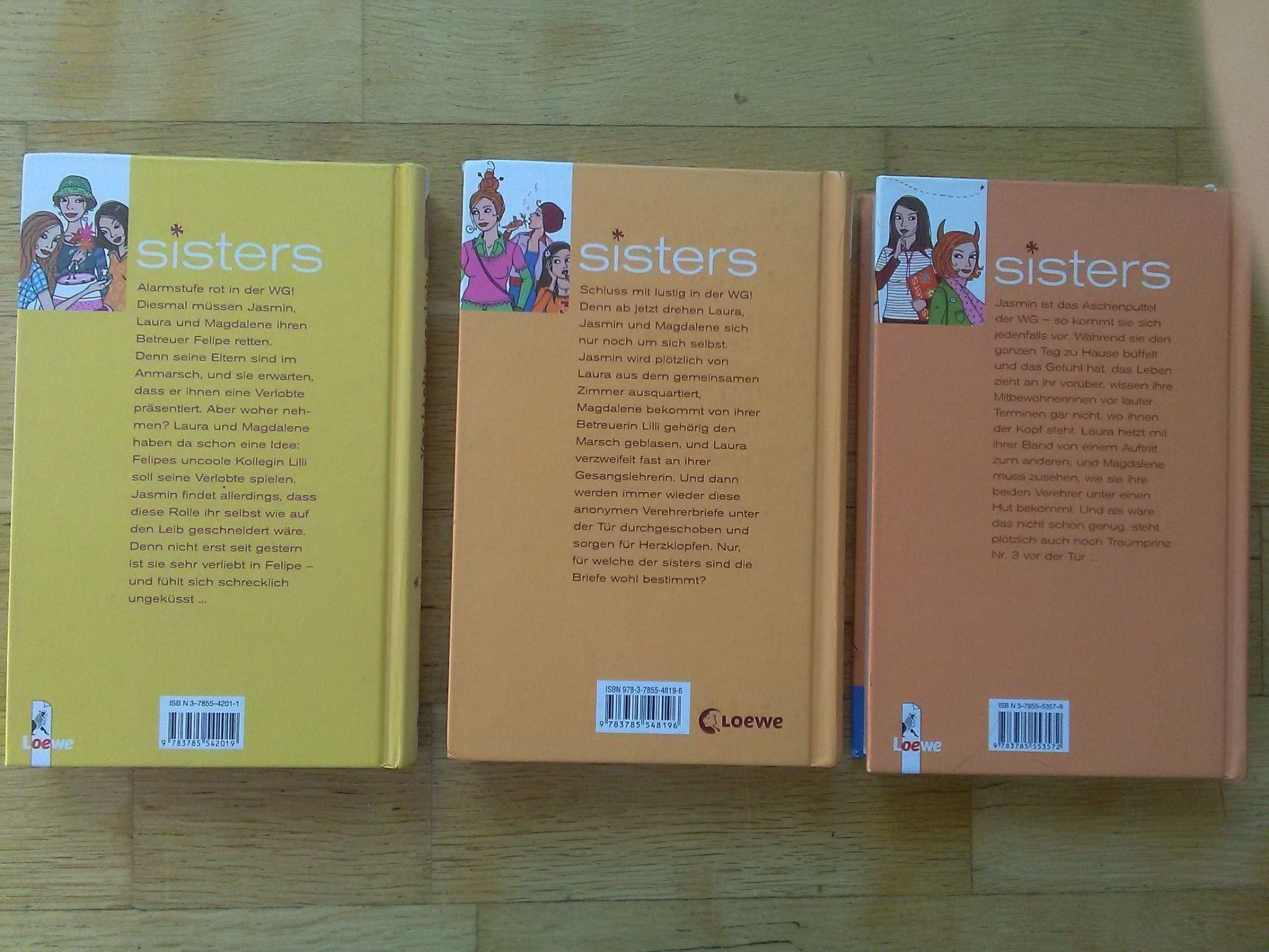 Libri: Sisters (Bände; 3 + 6 + 9) – Usato da St.Galllen venduto da elkaphone 8