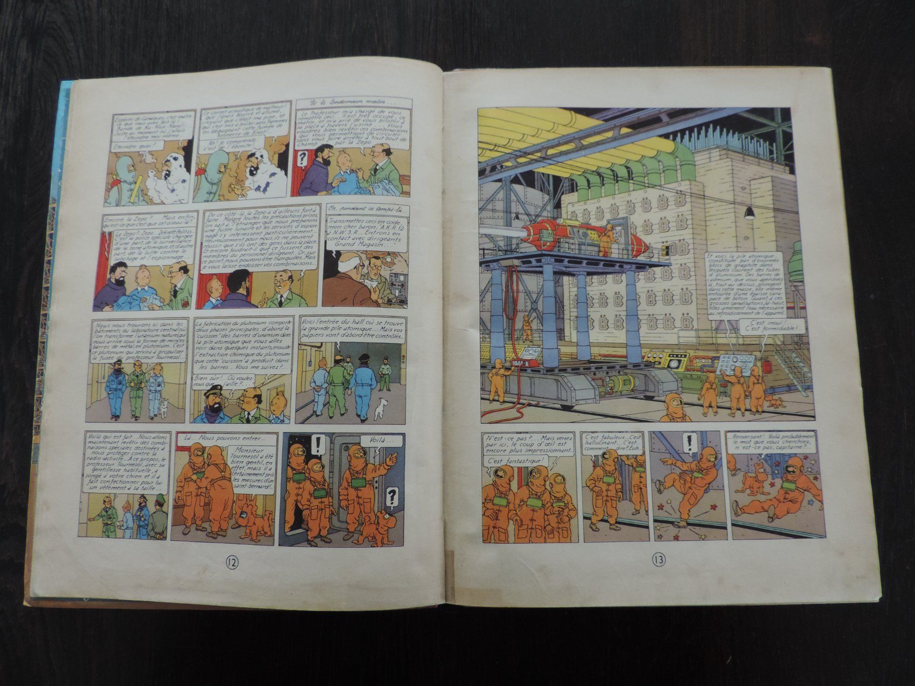Fumetti: Tintin – Objectif Lune- EO- 1953 – Usato da Remetschwil venduto da shalpe 6