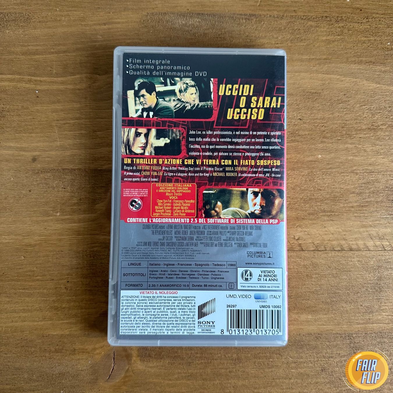 Sony Spiele: PSP UMD - Costretti ad uccidere/ The Replacement Killers – Gebraucht aus Luzern von fairflip 2
