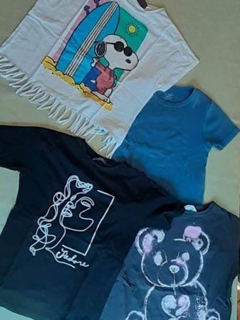 4x T-Shirts, Grösse 146 / 165