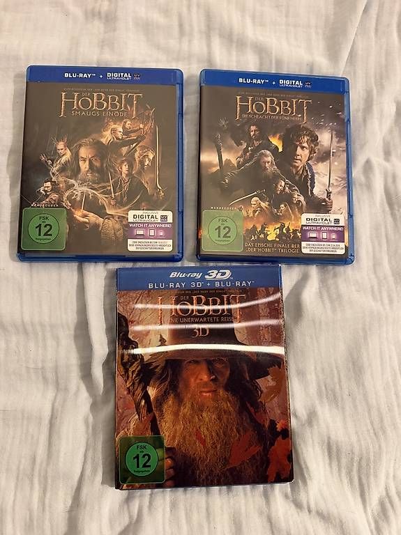 Tutti i DVDs: Herr der Ringe Extended Edition + Hobbit Trilogie  Blu-ray – Usato da Münchwilen AG venduto da Dobby24 2