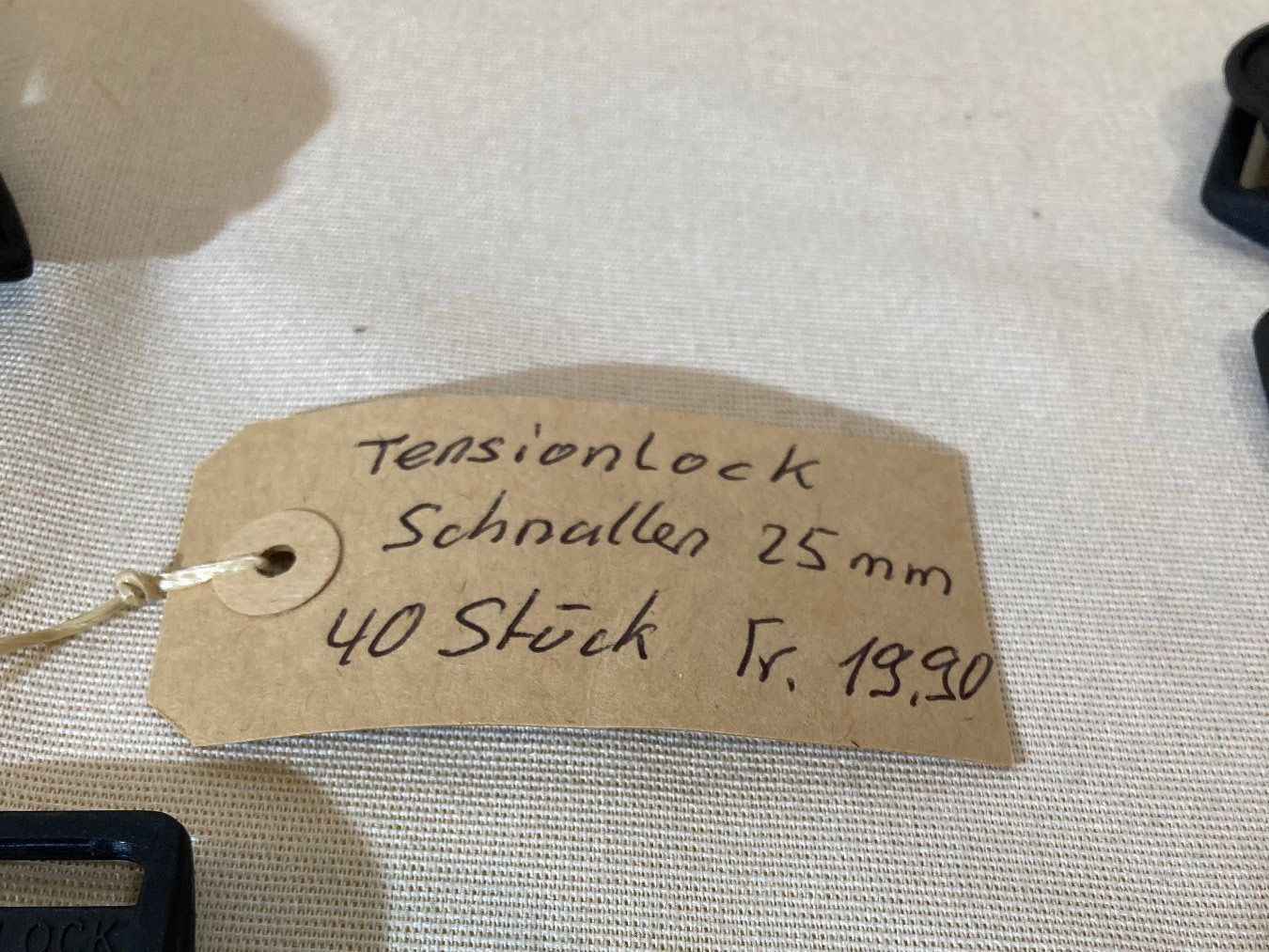 Gürtelschnallen: Tesionlock Schnallen 25 mm 40 Stück – Neu (gemäss Beschreibung) aus Steffisburg von pet_2d5t 2