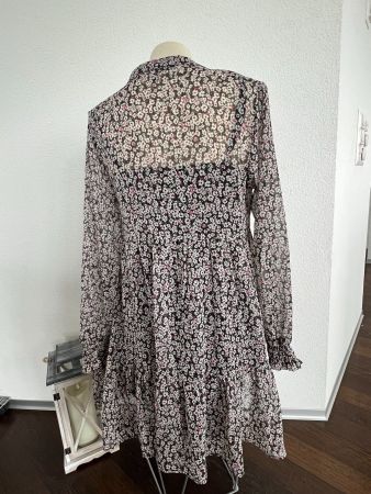 Sommerkleid mit Unterkleid MAXI, leicht und luftig GR. S