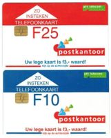 2 Telefonkarten Niederlande CP001/CP002