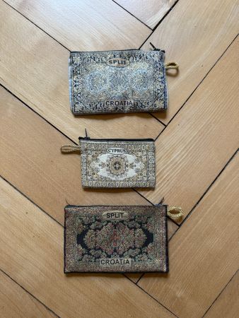 3 orientalische Beutel (Croatia Split, Cyprus)
