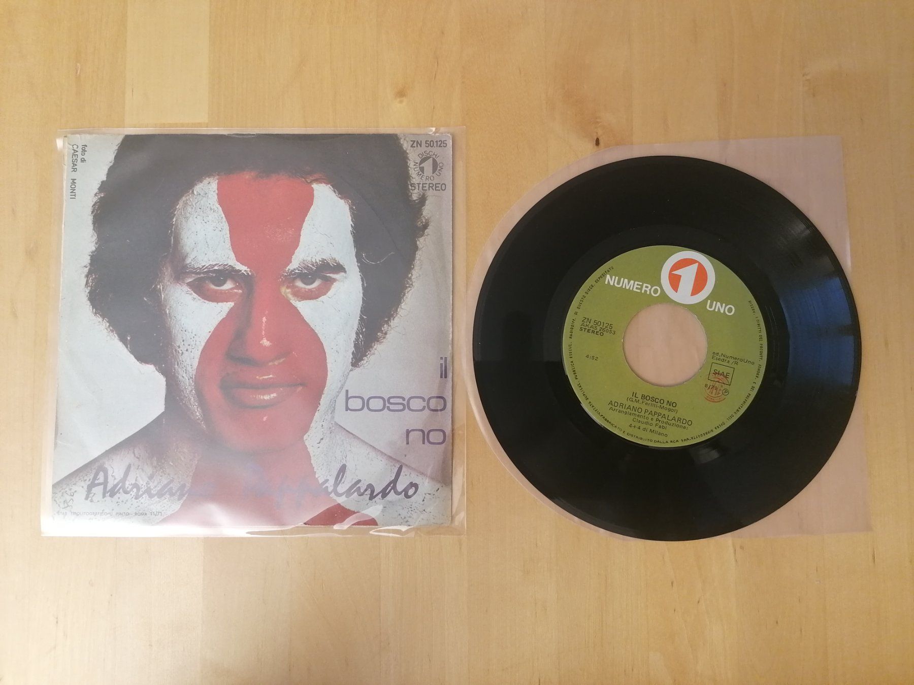 Schallplatten: Adriano Pappalardo – Una Donna – Gebraucht aus Emmenbrücke von lamorak 1