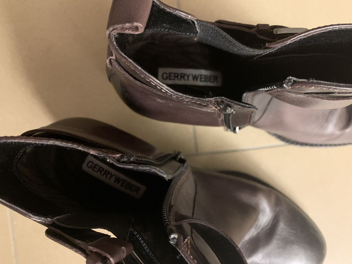 Gerry Weber Scarpe da donna: Stiefeletten dubkelbraun GERRY WEBER – Nuovo (secondo la descrizione) da Zollikofen venduto da Jamiroquai 3