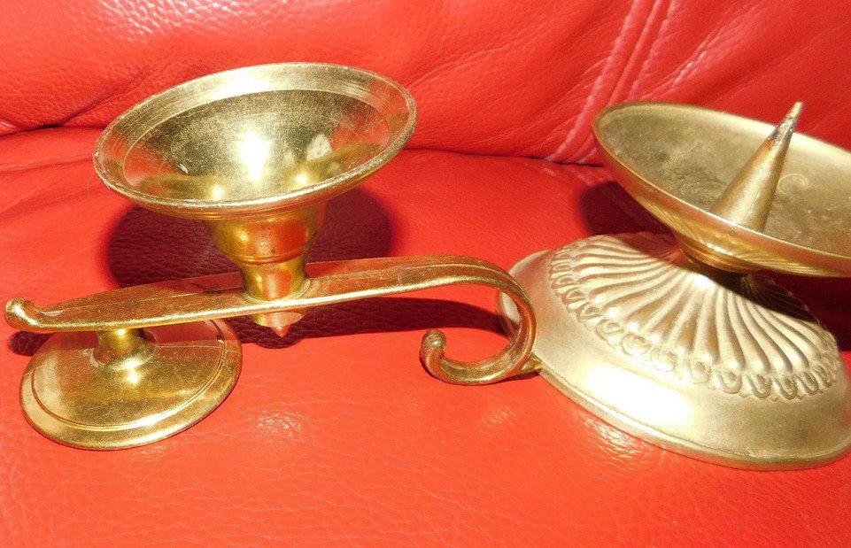 Kerzenständer: Kerzenständer Messing – Gebraucht aus Villnachern von Schnugelchen 1