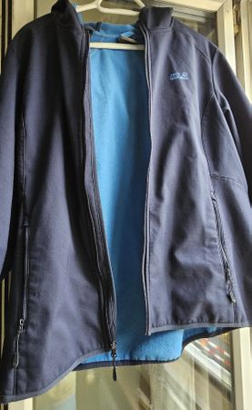 Blouson Jack Wolfskin bleu