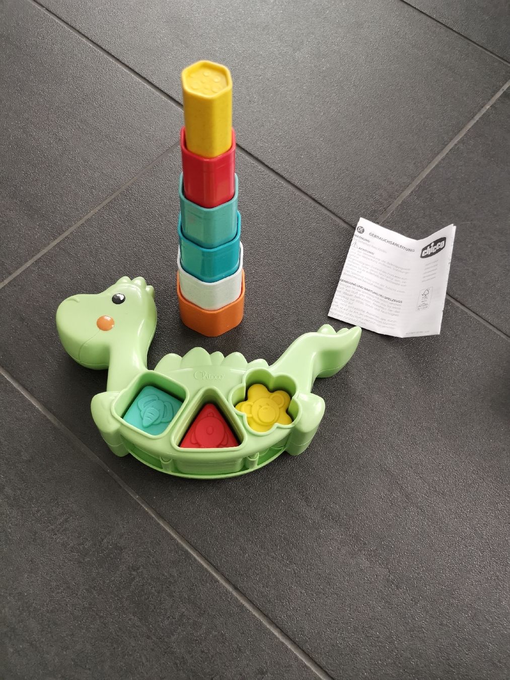 Chicco Giocattoli: 2 in 1 Rocking Dino - Versand möglich – Usato da Matzendorf venduto da hauli2 2