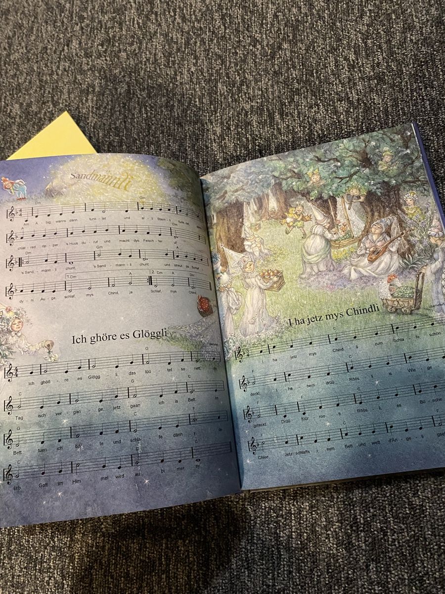 Libri: Kinderlieder und Gute Nachtlieder – Nuovo (secondo la descrizione) da Rebstein venduto da M.el 2