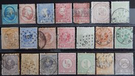 Niederlande ex. Kat. 4-33 gest. 1864/76 Kat. 182 Euro