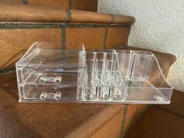 Kosmetik Organizer aus Acryl mit Schubladen neuwertig
