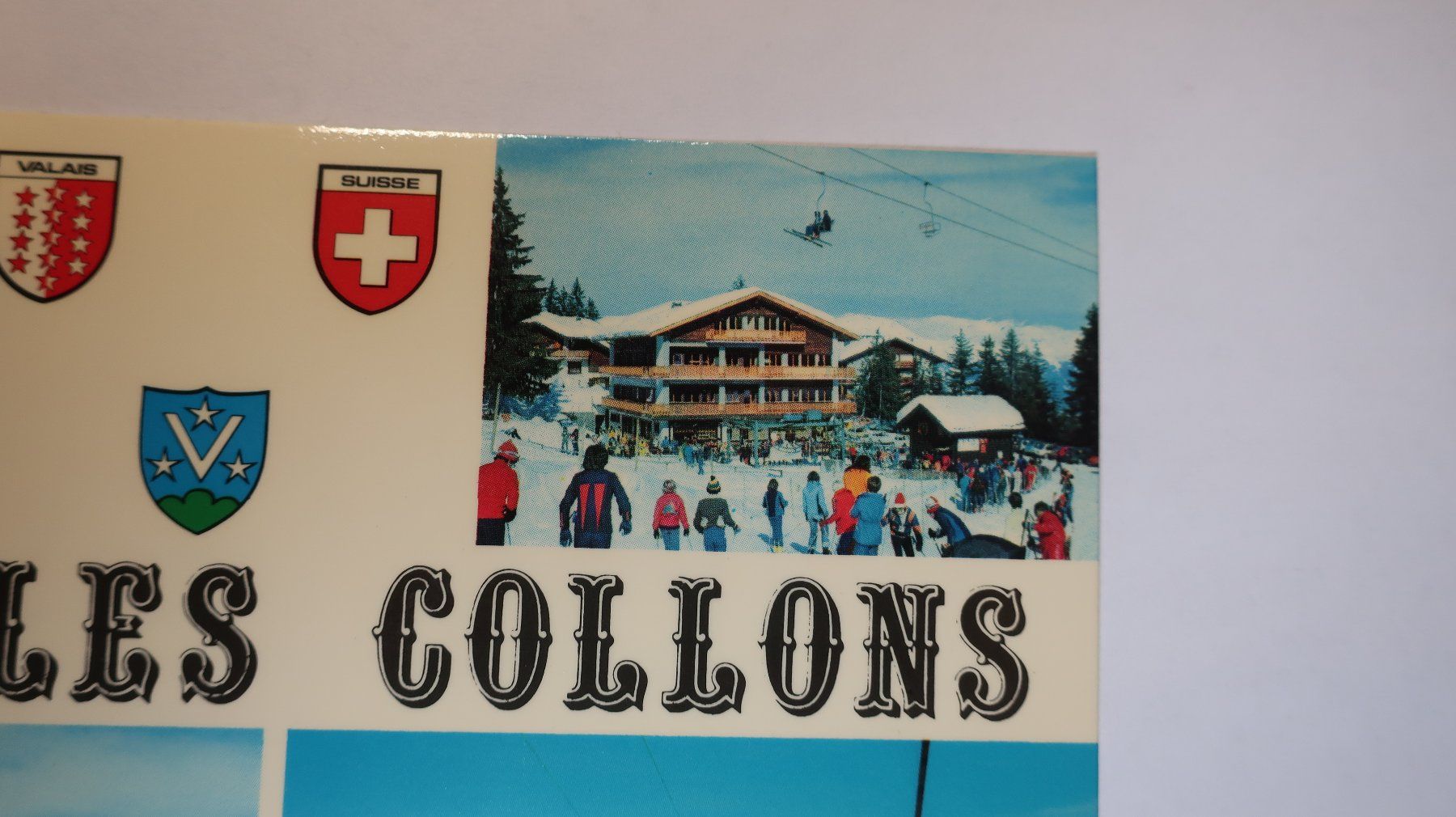 Cartoline postali: Les Collons  Multivues  1983 – Usato da Cormoret venduto da Pascalll2001 4