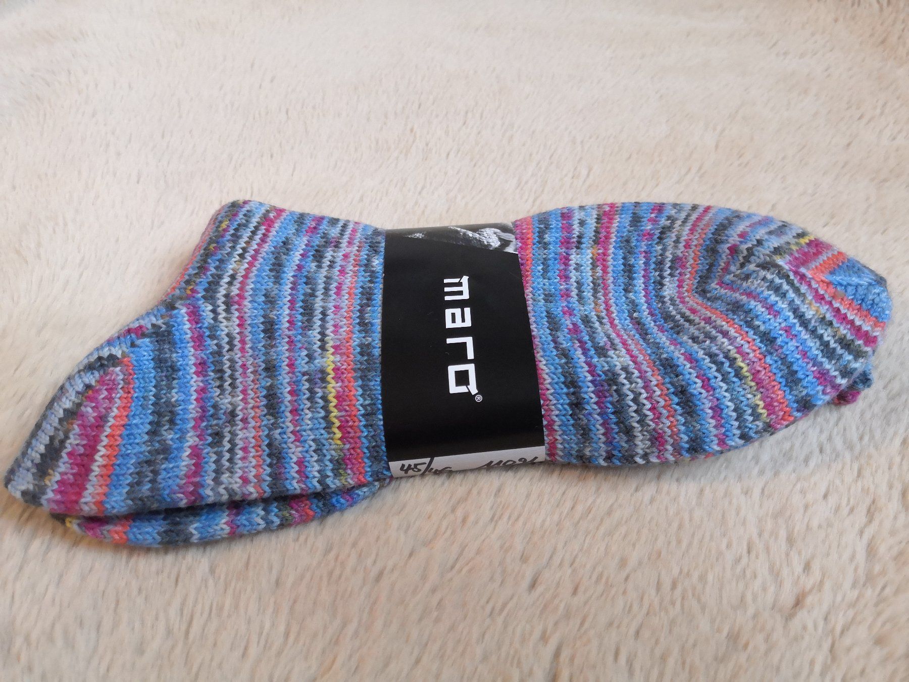 Socken: Coole Wollsocken von MARO,Gr.45/46 – Neu und originalverpackt aus Birsfelden von Pluesser