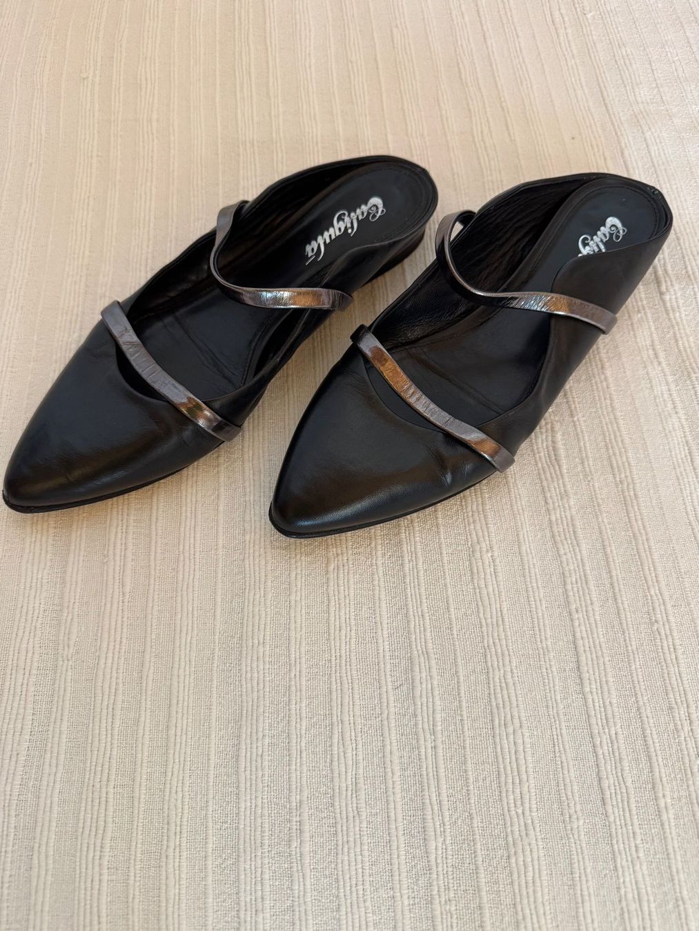 Scarpe da donna: Elegante Lederpantoletten von Caligula – Nuovo (secondo la descrizione) da Stäfa venduto da Mofi8712 6