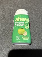 Ahead Zero Sugar Syrup, Grüner Apfel, wie neu